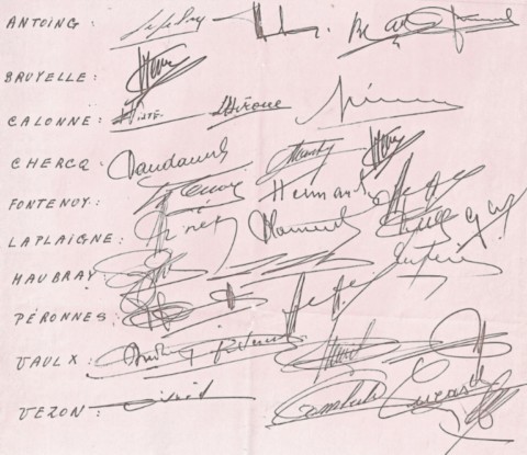 Les signatures Les signatures
