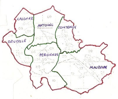 La loi, dite « loi des fusions » intégrant Maubray dans le grand Antoing, avec Bruyelle, Calonne, Fontenoy, et Péronnes La loi, dite « loi des fusions » intégrant Maubray dans le grand Antoing, avec Bruyelle, Calonne, Fontenoy, et Péronnes