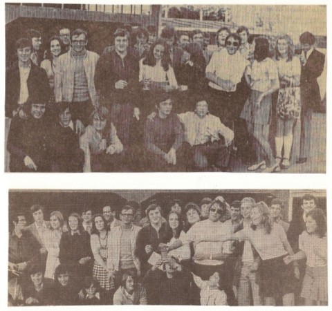 Le groupe en 1972 Le groupe en 1972