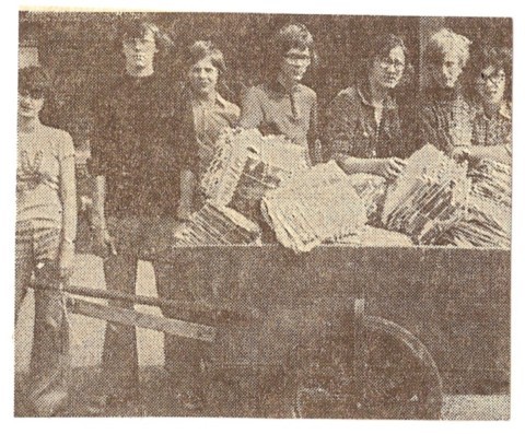 Ramassage des vieux papiers Ramassage des vieux papiers