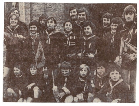 La troupe en 1975 La troupe en 1975