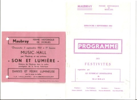 Programme Son et lumière