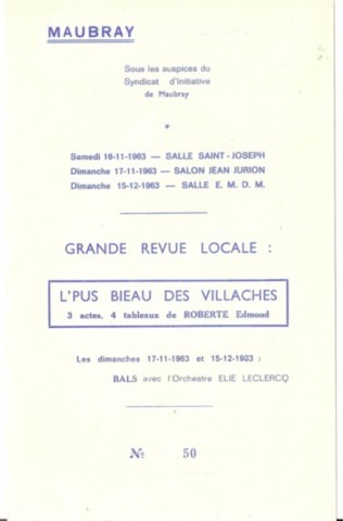 Programme de la revue Programme de la revue