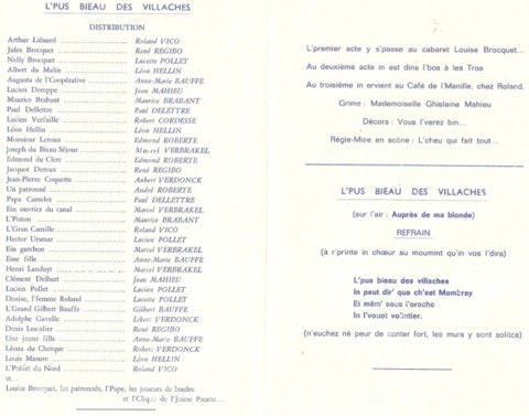 Programme de la revue Programme de la revue