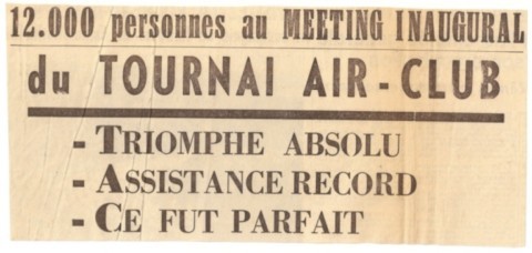 Juin 1967 - Inauguration du terrain